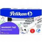 Whiteboard Marker 742 black, 10 pieces in folding box-818018EU_MARKER 742 BLACK-original